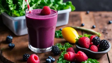 Kale and Berry Smoothie