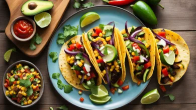 Mexican Grilled Veggie Tacos