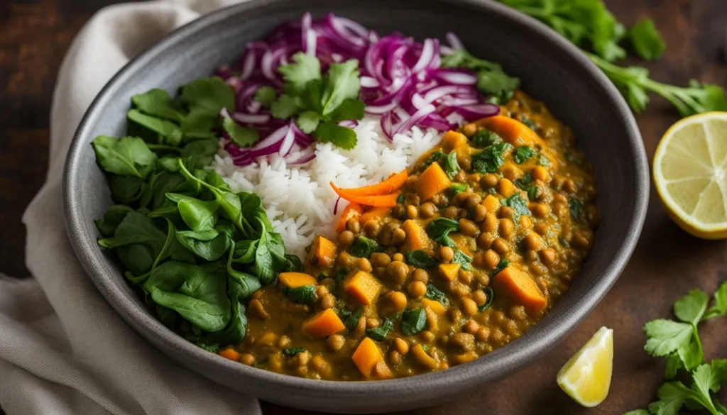 healthy lentil curry